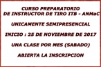 CURSO DE VERANO - PREPARATORIO INSTRUCTOR DE TIRO ITB